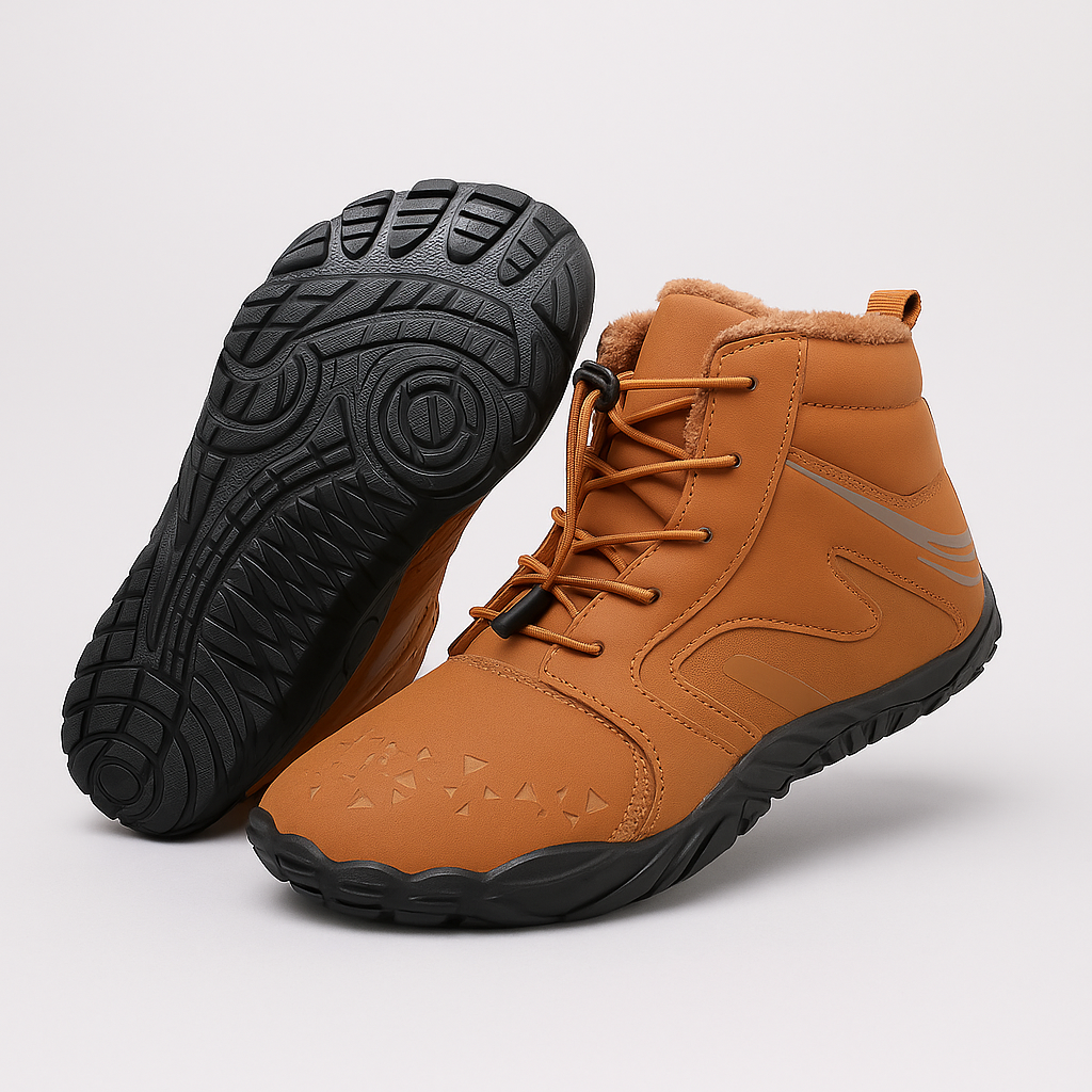 Ella & Kate | Winter Barefoot Walkers