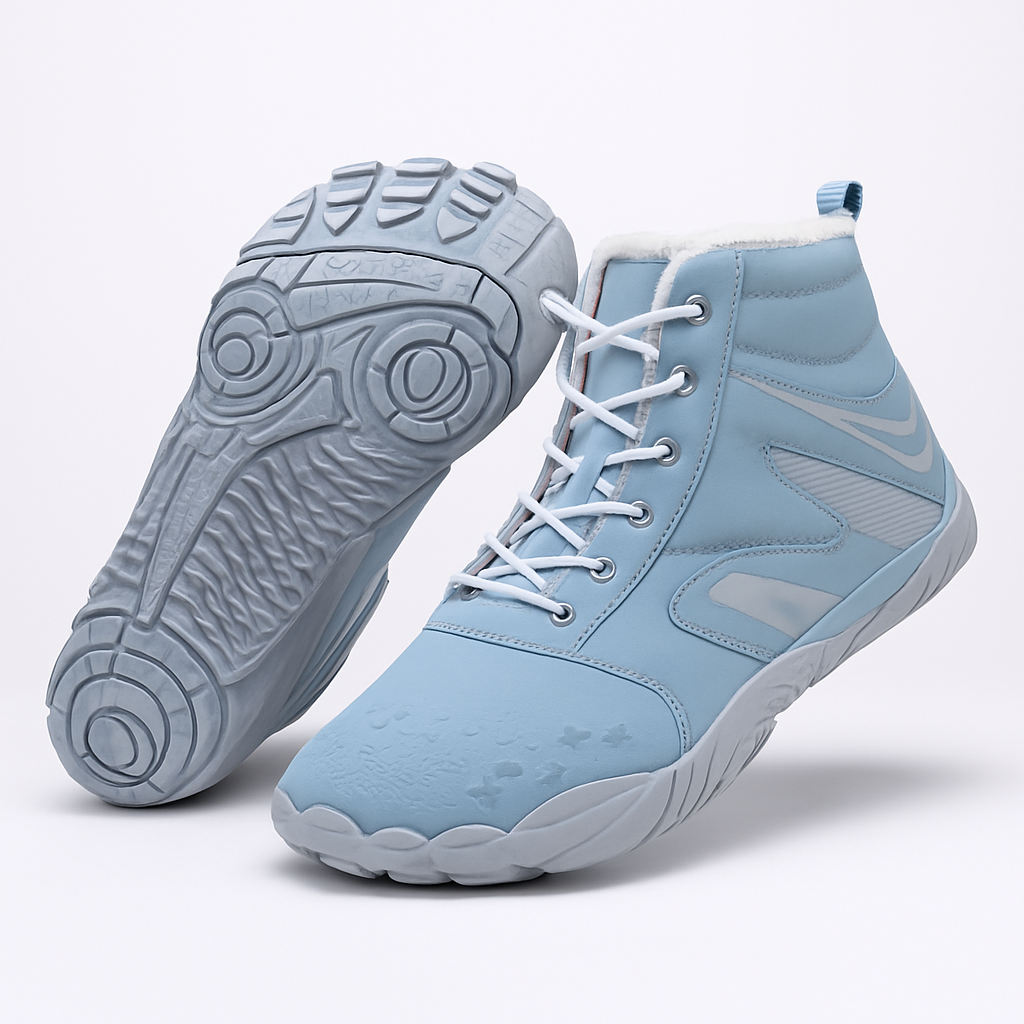 Ella & Kate | Winter Barefoot Walkers