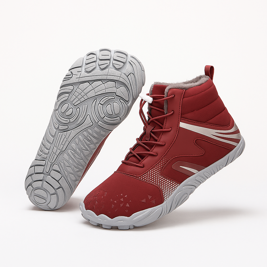 Ella & Kate | Winter Barefoot Walkers