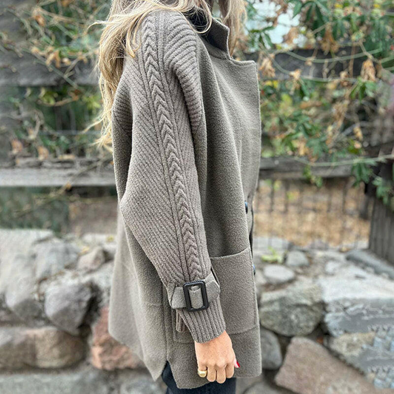 DEBORAH™ | Mid-Length Double-Breasted Coat
