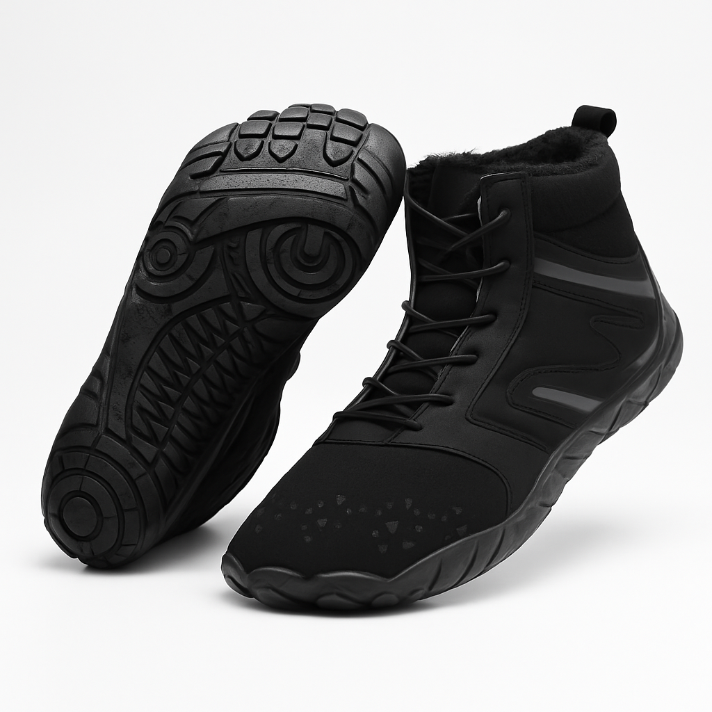 Ella & Kate | Winter Barefoot Walkers